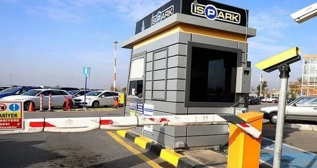 İSPARK otoparkında şoke eden olay! 4 araç... - 2