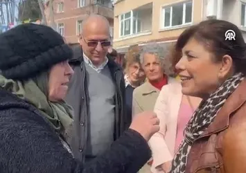 DEM Parti İBB Başkan adayı Meral Danış Beştaş'a Heybeliada'da terör örgütü PKK tepkisi: Aklınız başınıza gelsin! Çatışma bitsin isteseydiniz dağdakileri methetmezdiniz...