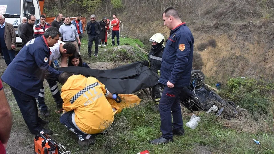 Samsun'da trafik cezası yedikten yarım saat sonra kaza yaptı: 2 ölü