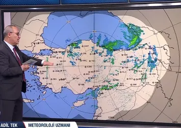 Yağış tüm yurda yayıldı: Sıcaklık düşüyor