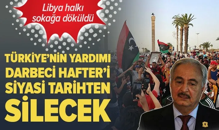 Türkiye'nin yardımı Libya'yı kurtardı!