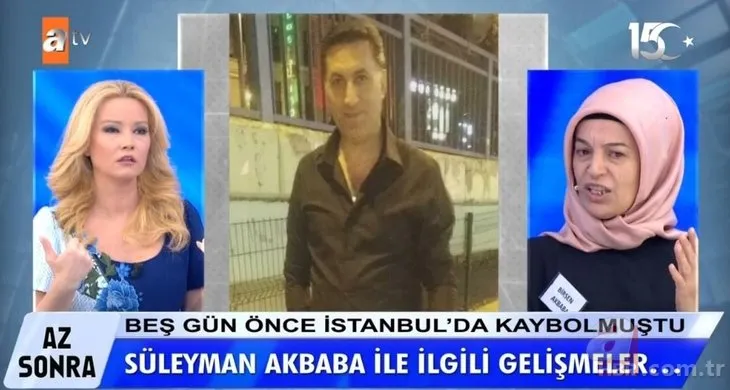 Müge Anlı canlı yayınında flaş Süleyman Akbaba iddiası! 8 ayrı kadınla aşk yaşıyordu