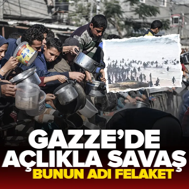 Gazze’de insanlık dramı felakete sürüklendi!