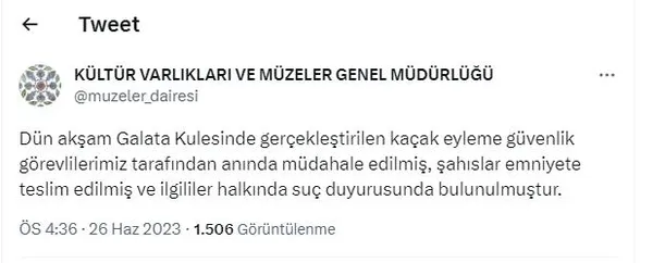 1687788438555.jpeg Galata Kulesi'ne LGBT paçavrası astılar! O sapkınlar hakkında suç duyurusunda bulunuldu - 2