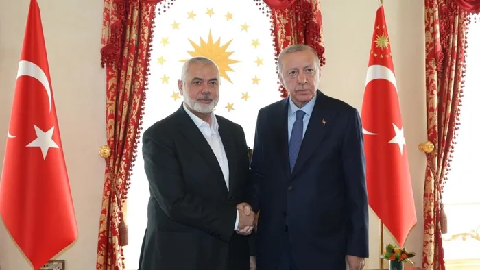 Son dakika | Başkan Erdoğan Haniye'nin ailesi ile görüştü - 1