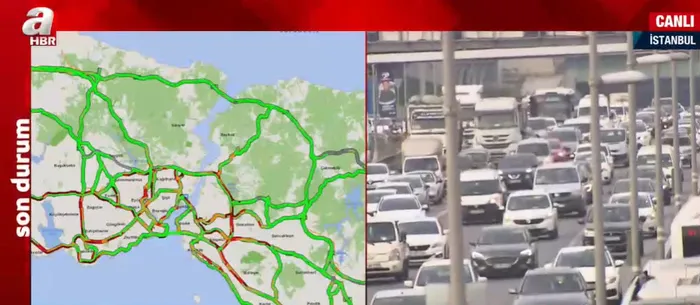 İstanbul trafiğinde son durum ne? Yoğunluk var mı? İstanbul yeni güne nasıl başladı? - 2