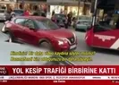 Önce otobüsün yolunu kesti sonra şoförü tehdit etti!