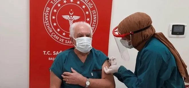 Son dakika: Vatan Partisi Genel Başkanı Doğu Perinçek koronavirüs aşısı yaptırdı