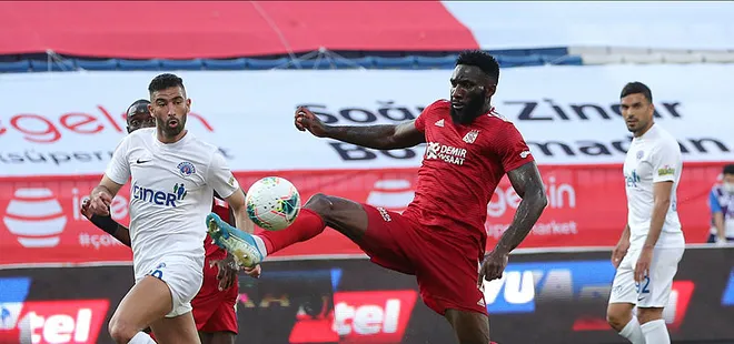 Kasımpaşa ve Sivasspor 0-0 berabere kaldı