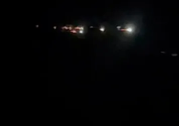 Ankara semalarında dikkat çeken görüntü!