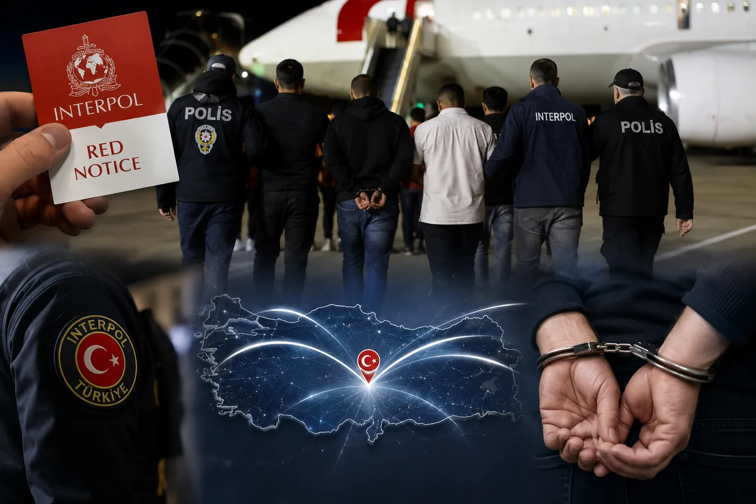 İçişleri Bakanlığı duyurdu: Kırmızı bültenle ve ulusal seviyede aranan 90 suçlu Türkiye'ye getirildi