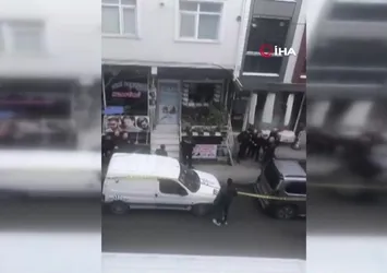 Küçükçekmece’de emlakçıya silahlı saldırı