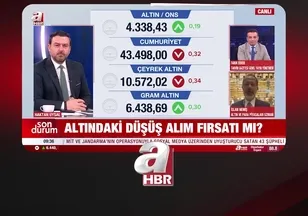 "GRAM ALTIN İLK KEZ BU KADAR GERİLEDİ"