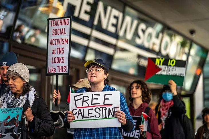 ABD üniversitelerinde Gazze protestosu: Filistin yanlısı öğrencilerin eylemleri yayılıyor