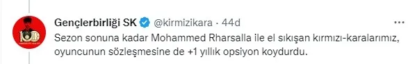 Gençlerbirliği Faslı futbolcu Mohammed Rharsalla'yı renklerine kattı - 1