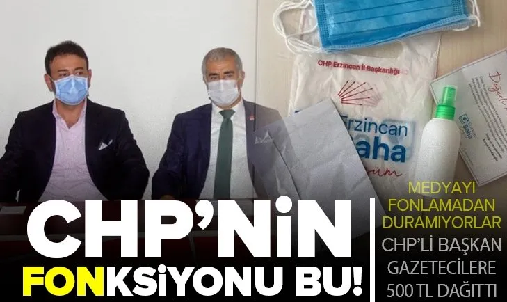 CHP’li Beşiktaş Belediye Başkanı Rıza Akpolat’tan skandal hareket! Gazetecilere zarf içinde 500 TL dağıttı