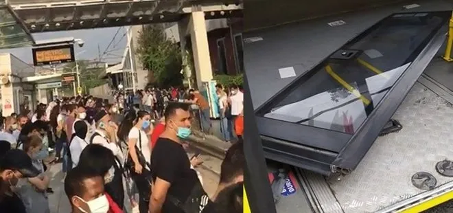 İstanbul’da ulaşım rezaleti! Seyir halindeki otobüsün kapısı düştü