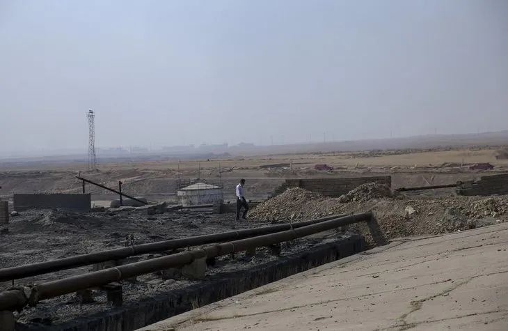 Musul’da zehir saçan kükürt tesisi yanmaya devam ediyor