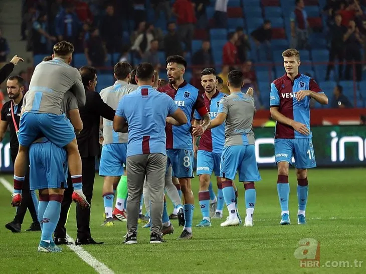 Trabzonspor derbide esti gürledi | Trabzonspor 4-1 Beşiktaş Maç sonucu