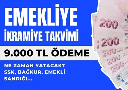 Milyonlarca emekliye İKRAMİYE TAKVİMİ | 4.500 TL nakit için formüller masada! SSK, BAĞKUR, Emekli Sandığı...
