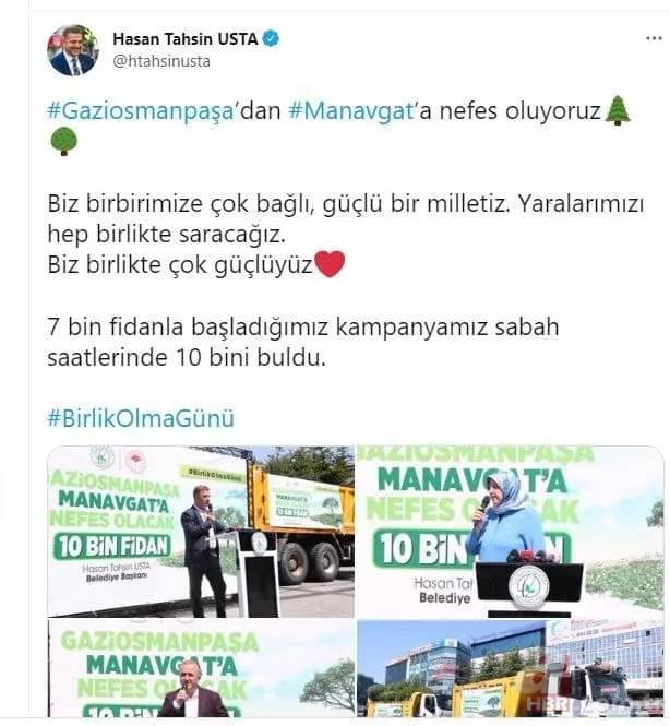 Türkiye yangına karşı tek yürek: Ünlü isimler de destek veriyor! Ormanlara ağaç dikilmesi için büyük kampanya başladı 13