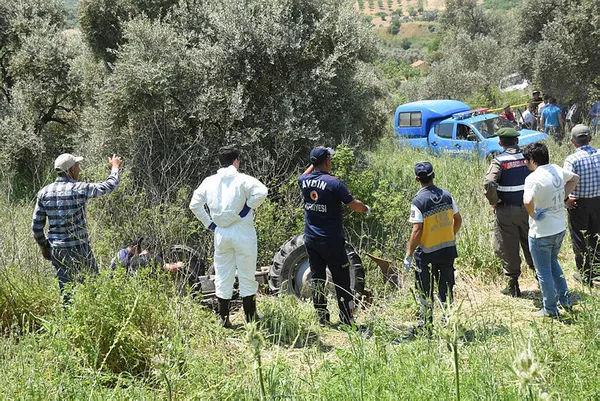 Günlerdir aranan çiftçinin, devrilen traktörün altında cesedi bulundu - 1