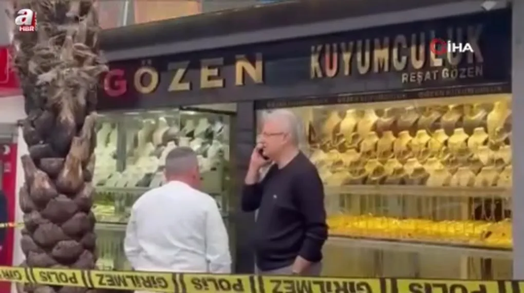 Kuyumcuda silahlı soygun