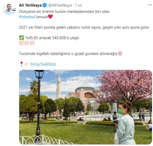 İstanbul'a mart ayında gelen yabancı turist sayısı arttı | İstanbul Valisi Ali Yerlikaya duyurdu - 4