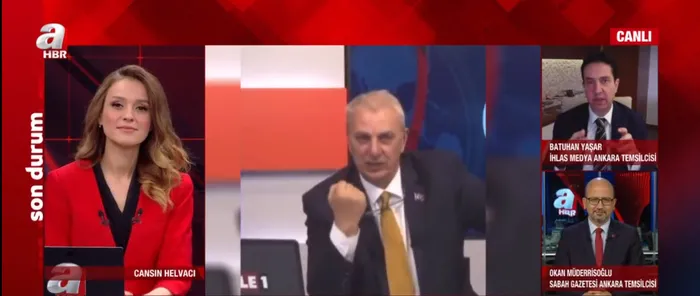 Son dakika: A Haber canlı yayında darbe itirafında bulunan Can Ataklı’ya ve AK Parti seçmenine hakaret eden Ufuk Söylemez’e sert tepki