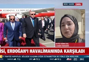 Başkan Erdoğan Mısır'da