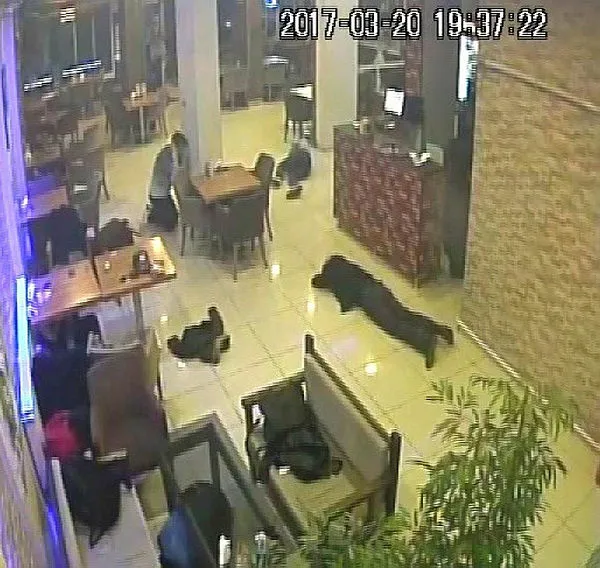Malatya'daki kafe cinayetinin görüntüleri ortaya çıktı - 1