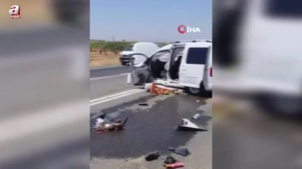 Şanlıurfa’da feci kaza!