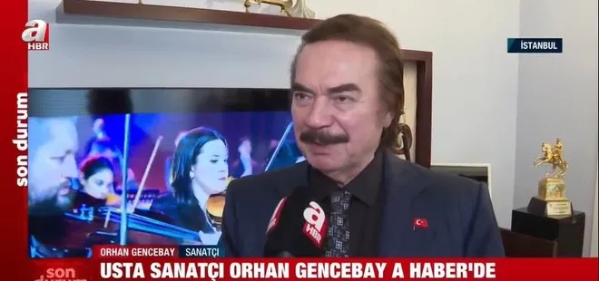 Orhan Gencebay Canım Türkiyem şarkısını A Haber’de anlattı: Cumhuriyetimizin 100.yılına armağanımdır