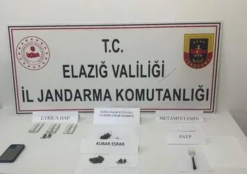 Elazığ’da uyuşturucu operasyonu: 1 gözaltı