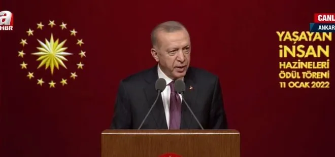 Başkan Recep Tayyip Erdoğan’dan Beştepe’de düzenlenen ödül töreninde son dakika açıklamaları