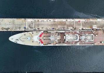 Mavi Vatan'ın milli karakolu için geri sayım! TCG AKHİSAR'da yerli silahlarla donatıldı