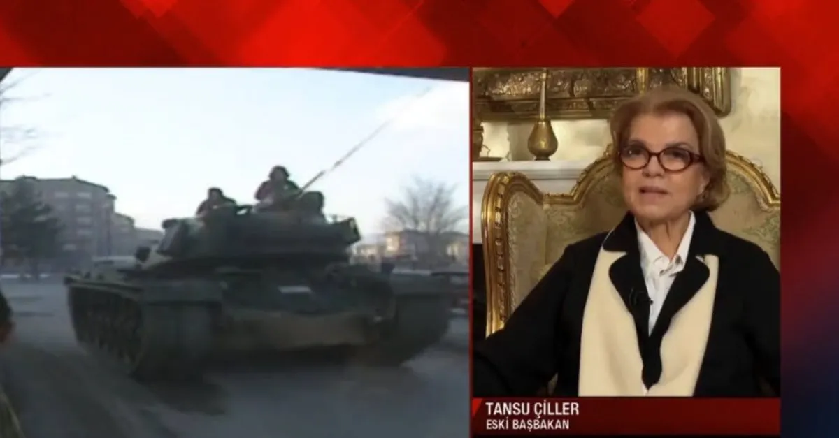 tansu ciller den 28 subat aciklamasi ak parti darbe vesayet donemini bitirdi ahaber son dakika video izle