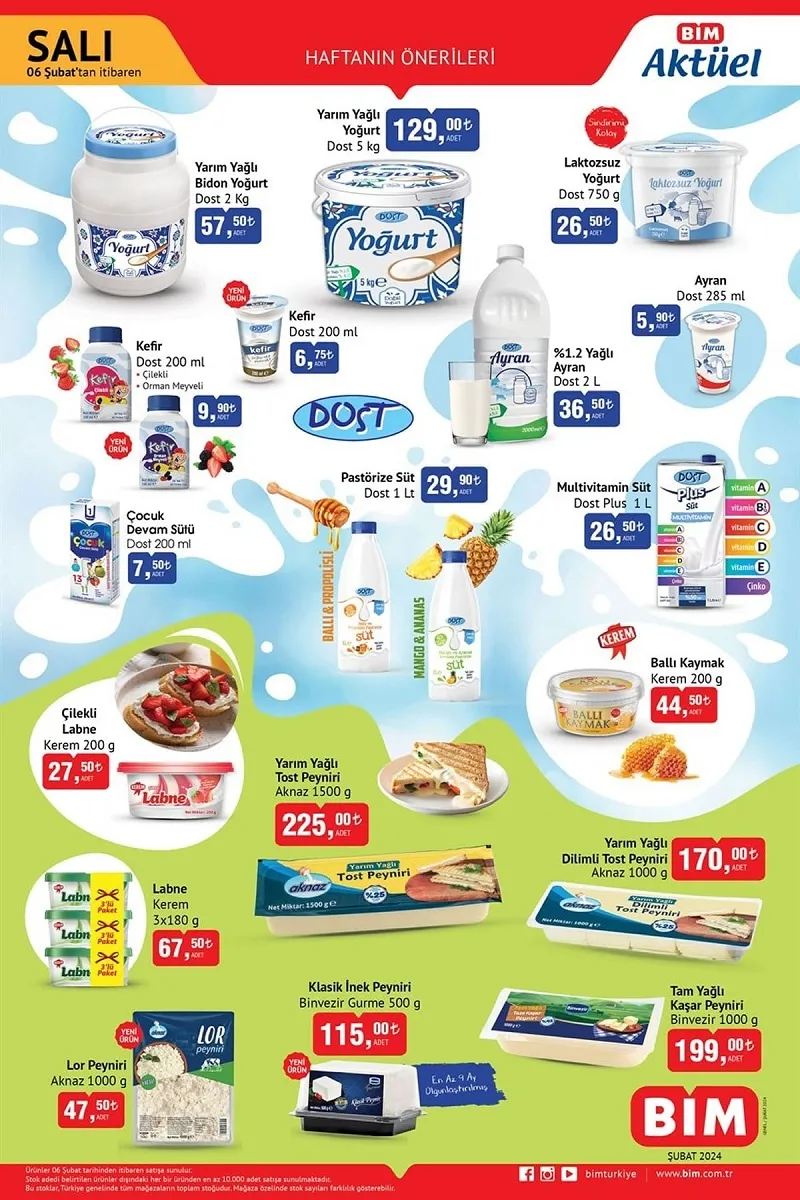 6 Şubat BİM aktüel ürünler kataloğu belli oldu! Haftaya BİM’de hangi ürünler uygun fiyattan satışa sunulacak?