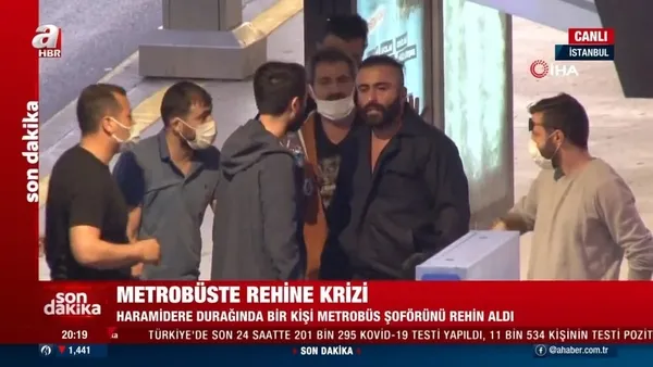 Son dakika: İstanbul Haramidere metrobüs durağında rehine krizi - 6