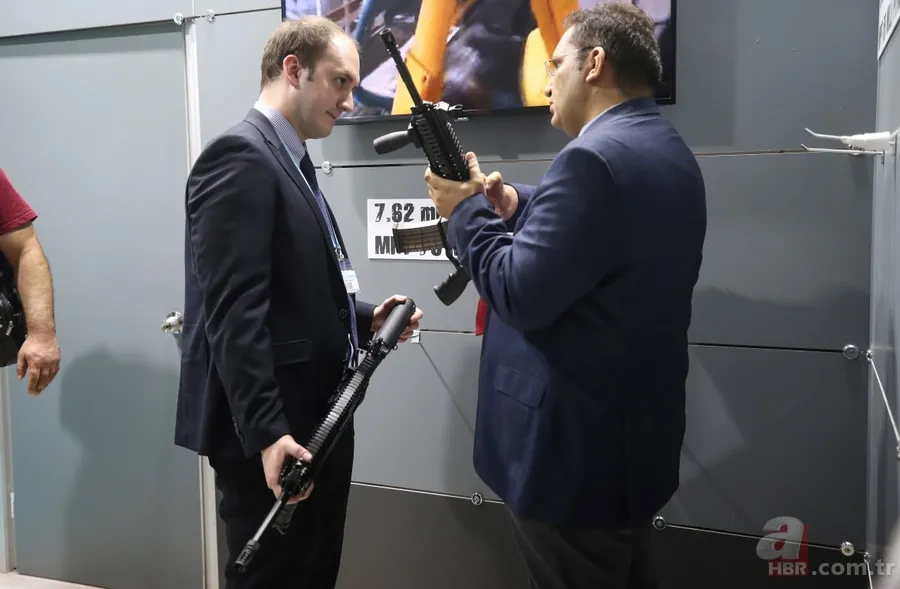 Yerli silahlar SAHA EXPO 2018 Fuarı'nda görücüye çıktı 15