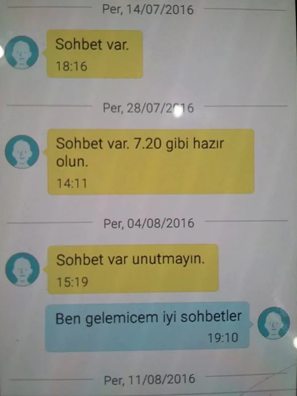 FETÖ'cülerin 15 Temmuz sonrası yazışmaları ortaya çıktı - 1