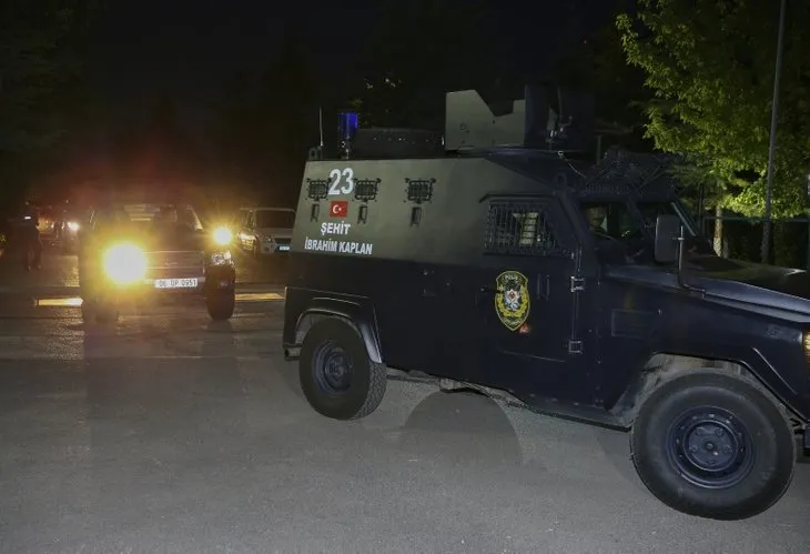 Ankara’da bin 500 polisle dev operasyon