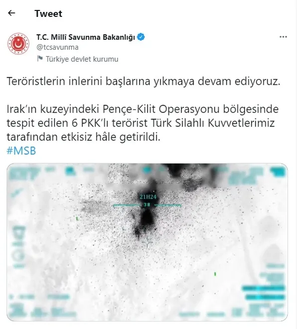 Son dakika | Terör koridoruna Pençe Kilit darbesi