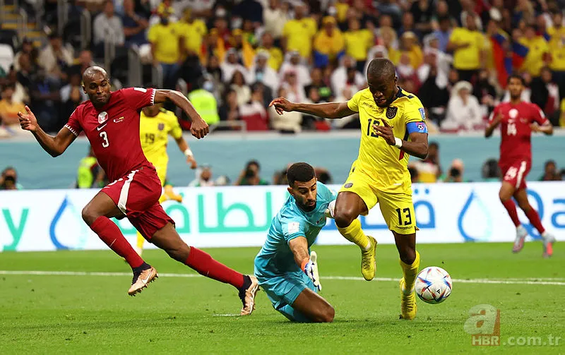 2022 Dünya Kupası'na Fenerbahçeli Enner Valencia dokunuşu! İlk golü atarak tarihe geçti 2