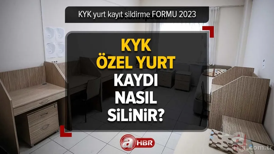 KYK yurt kayıt sildirme FORMU 2023 | KYK, Özel Yurt kaydı nasıl silinir? Kayıt sildirme dilekçesi nasıl Yazılır? Online yapılabilir mi? 1