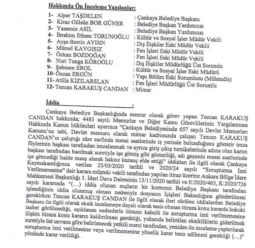 Mimarlar Odası Başkanı Tezcan Karakuş Candan Çankaya Belediyesi’ni banka gibi kullanmış! 60 günde 3.7 milyonu kaptı