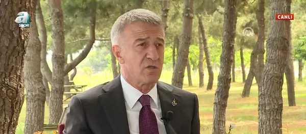 Son dakika | Trabzonspor Başkanı Ahmet Ağaoğlu'ndan A Spor'a özel açıklamalar! Ali Koç'a flaş gönderme - 3