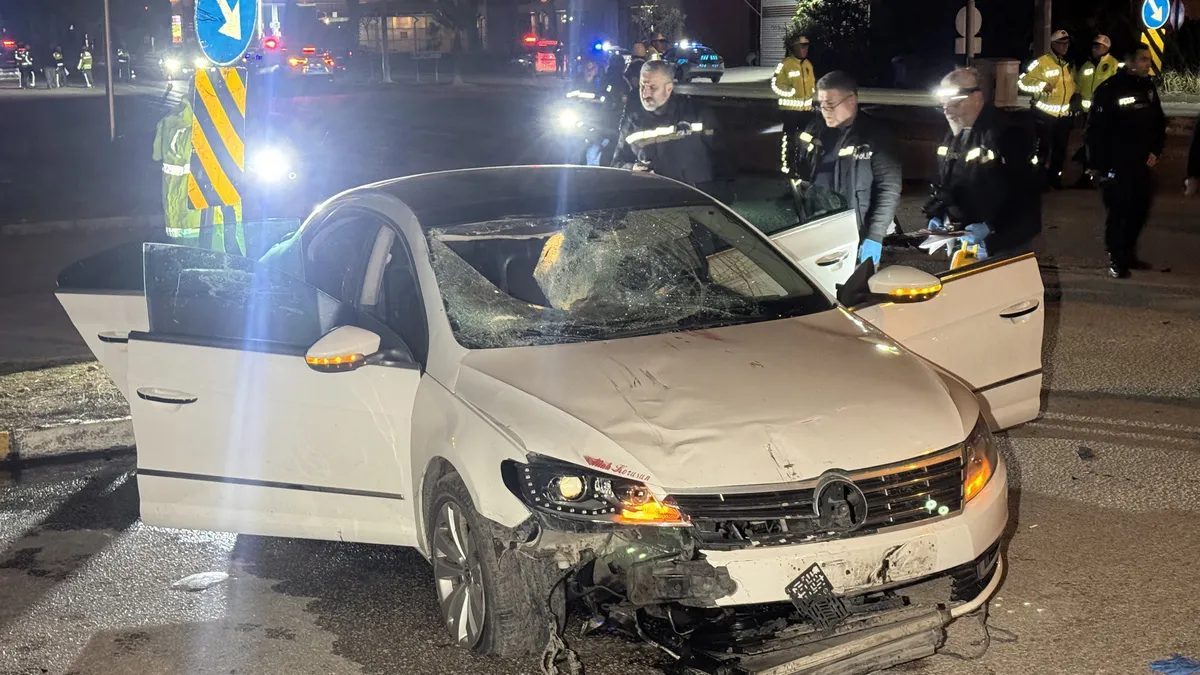 Adana'da feci olay! Uzman çavuşun alkollü kullandığı otomobil polisi şehit etti