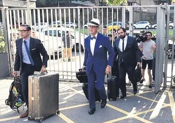 Tarihi transfer için işte böyle geldiler!