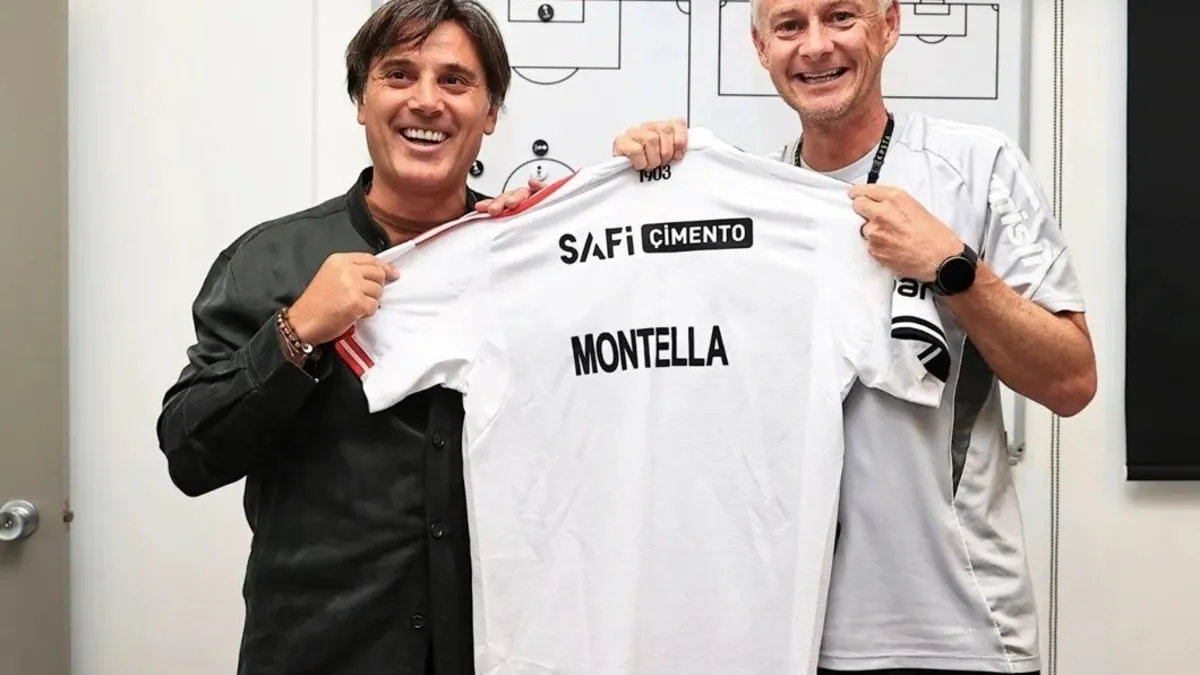 Vincenzo Montella'dan Ole Gunnar Solskjaer'e ziyaret